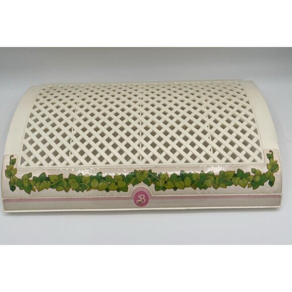 Vintage Mattel 1984 Barbie Glamour Home White Swing & Canopy Replacement Parts - Picture 2 of 15